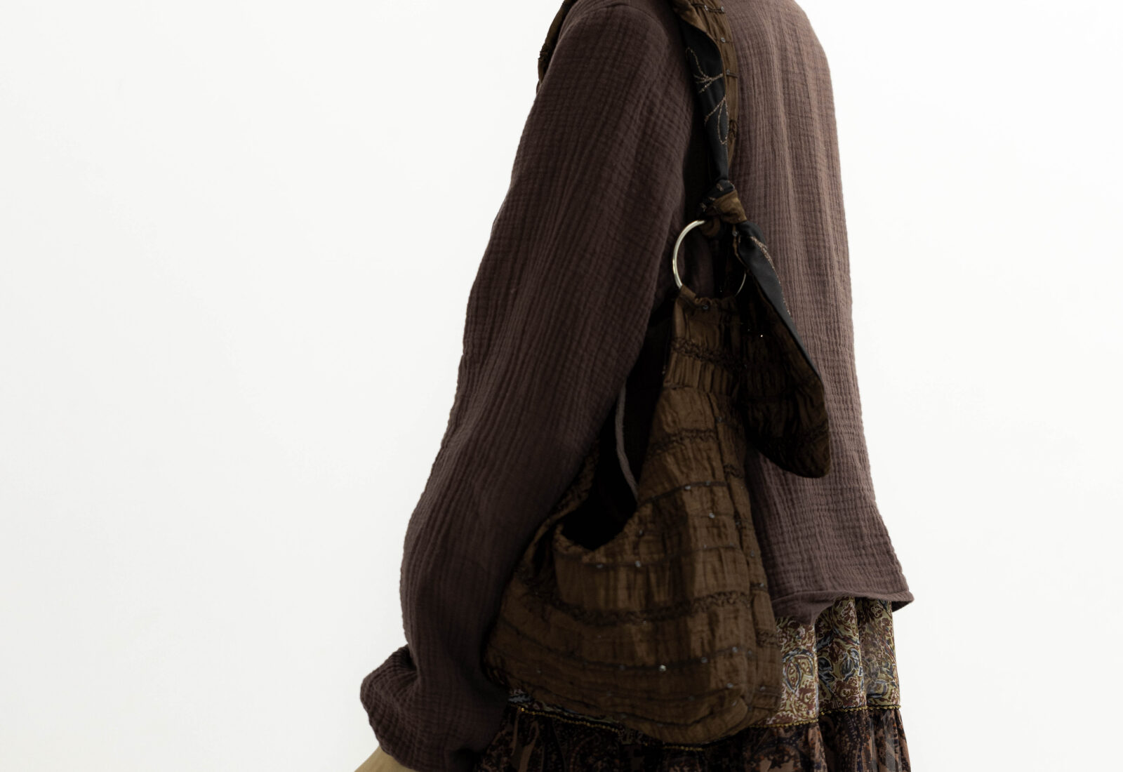 Brązowa torba crossbody