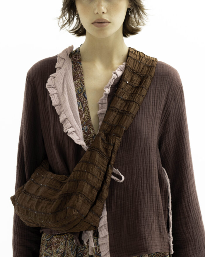 Brązowa torba crossbody